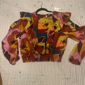 Marine Layer Brooklyn Blouse in Med